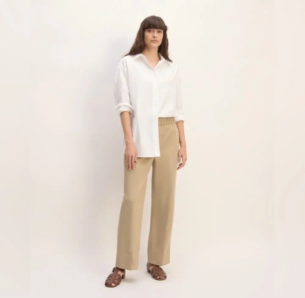 Everlane The easy pant khaki pant size 4